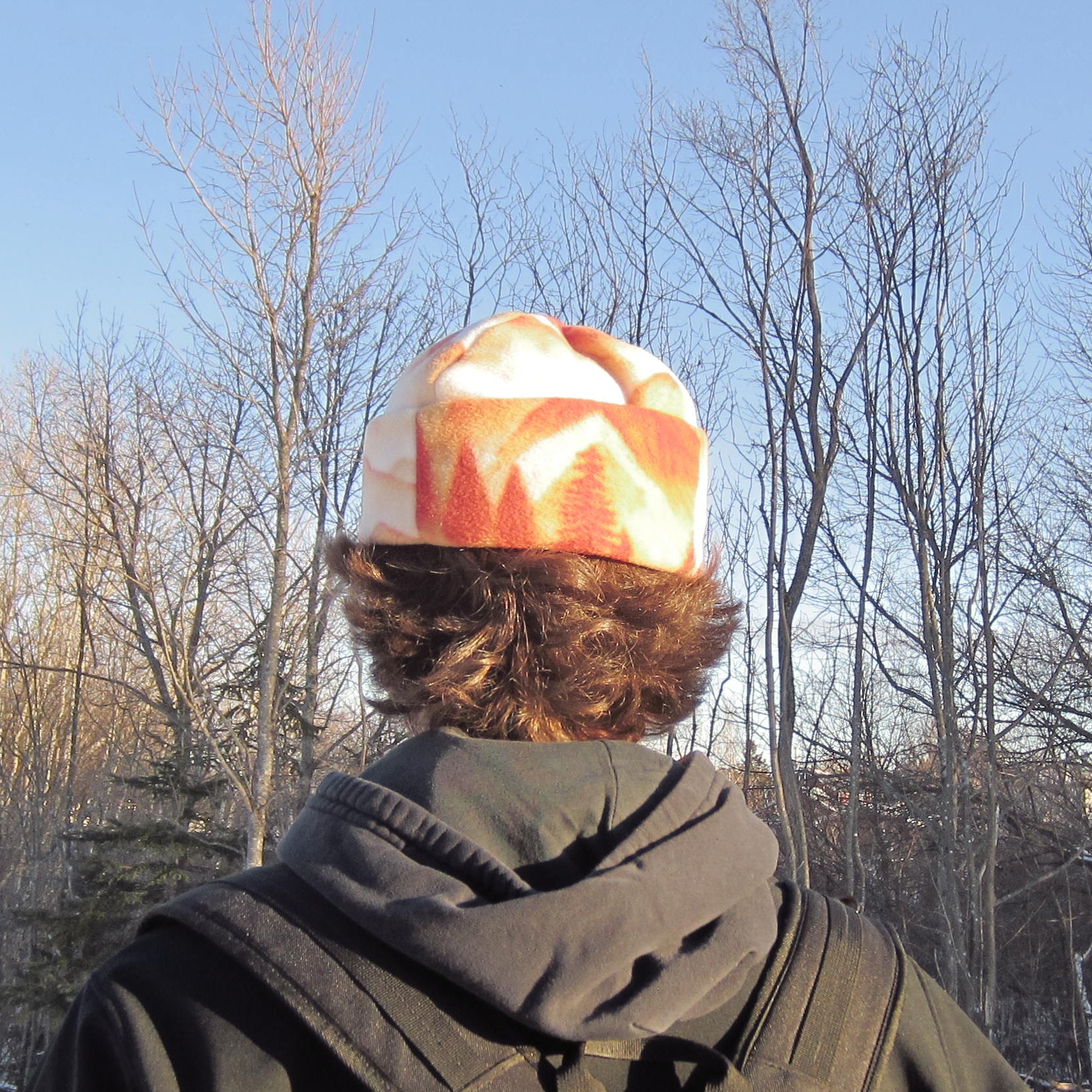 PEACHY PEAKS BEANIE