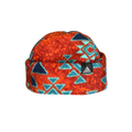CRIMSON AZTEC BEANIE