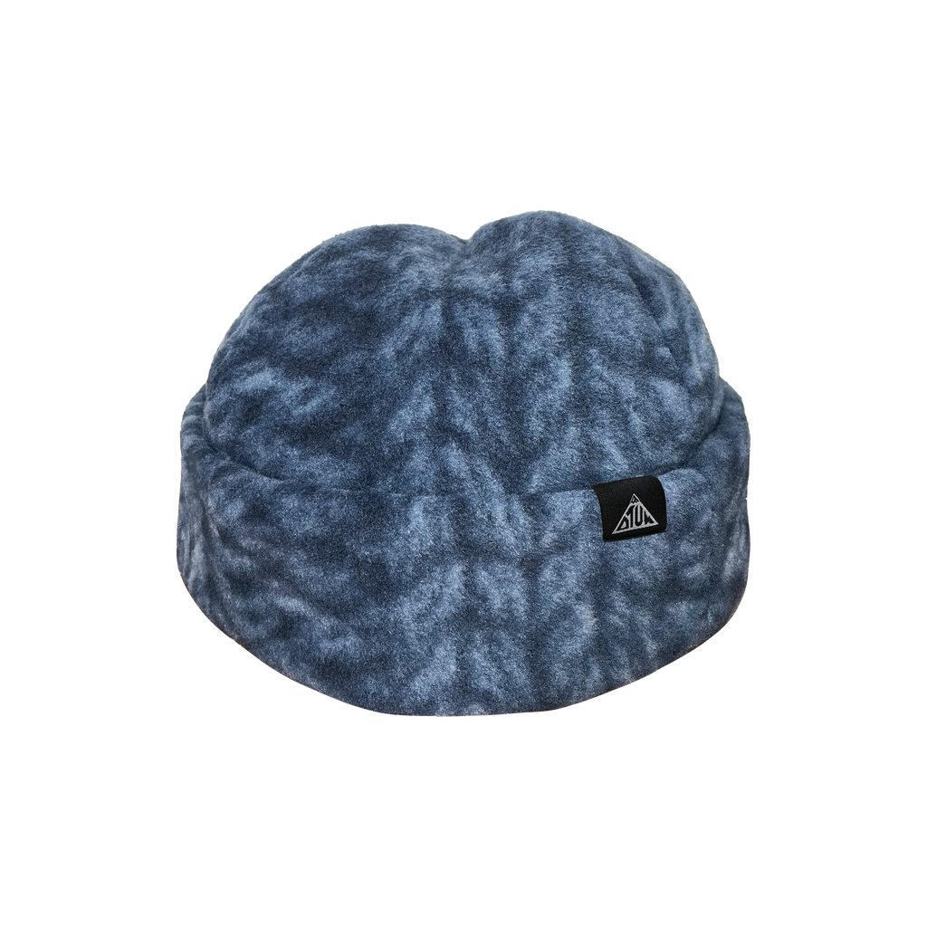 NAVY BRAIDS BEANIE